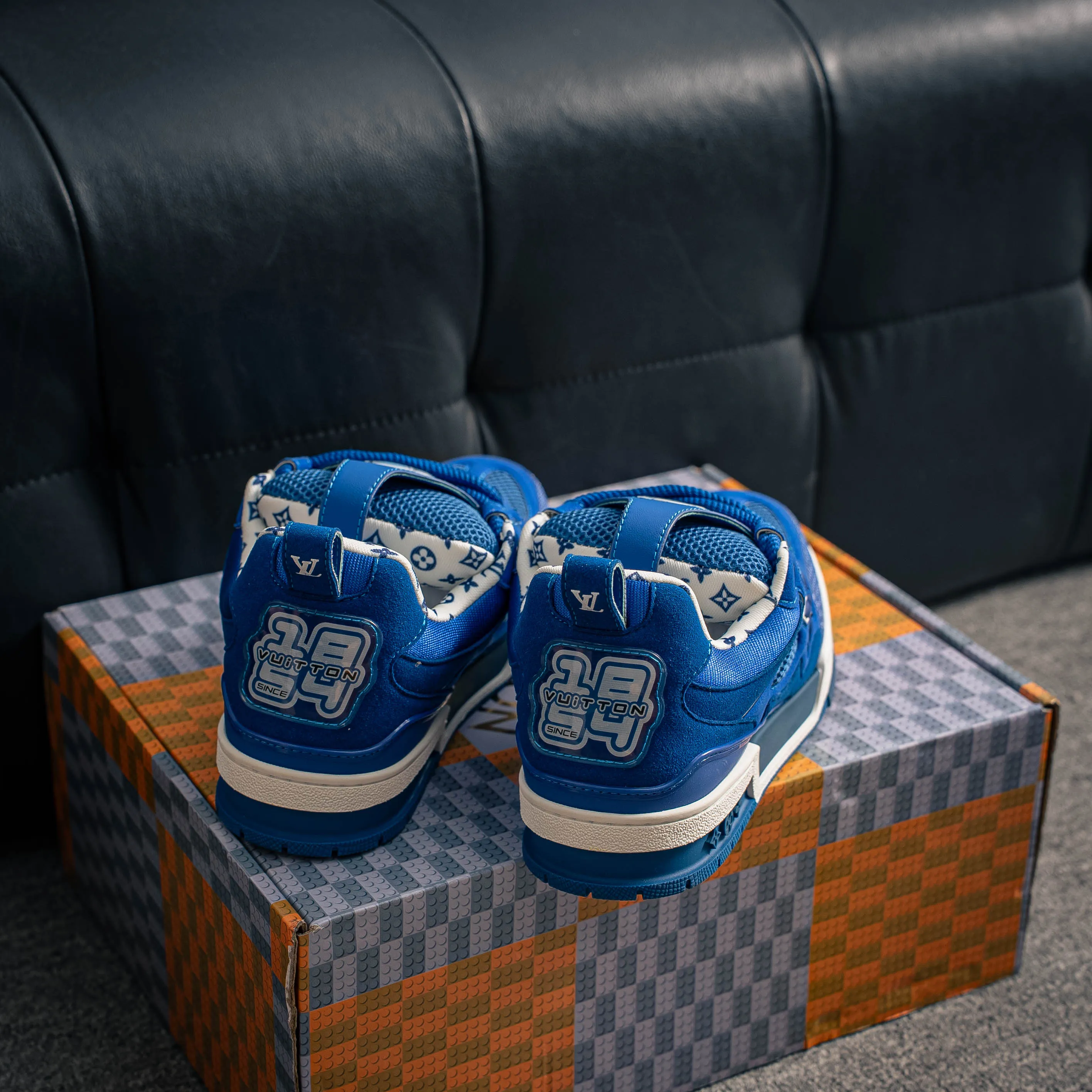 # LV- - trainer 2026 New Arrival 1：1 ！！ Shoes Cowhide Leather ， LOGO ， ➕Breathable ， 。